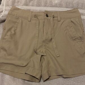 Women's Tan Casual Shorts